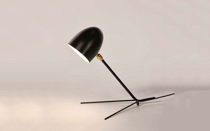Cocotte Table Lamp by Serge Mouille Table Lamps Cocotte Table Lamp by Serge Mouille Table Lamps